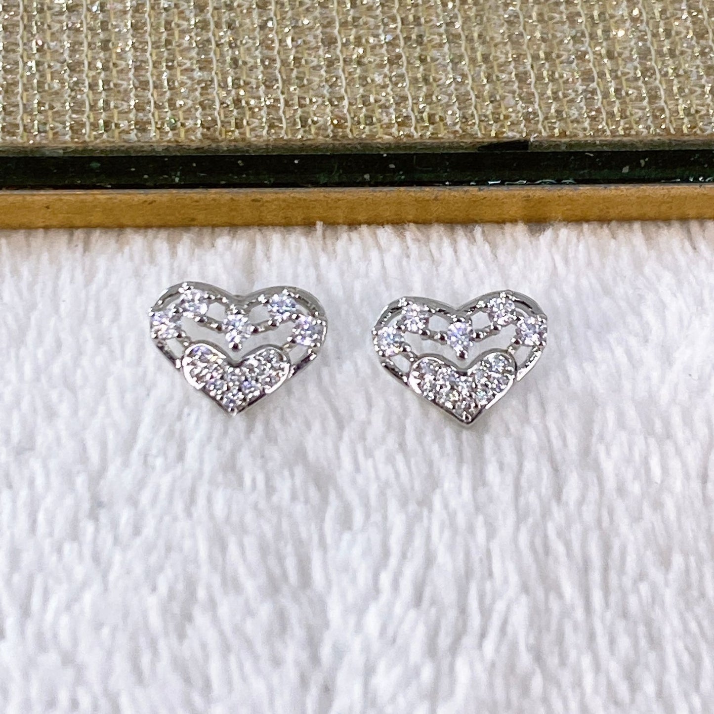 Arete de Chapa de Oro COA1953-2