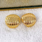 Arete de Chapa de Oro COA1952-1