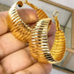 Arete de Chapa de Oro COA1960-1