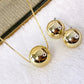Set de Chapa de Oro y Bisuteria CC2131-1