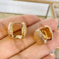 Arete de Chapa de Oro COA1979-1