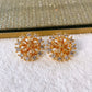 Arete de Chapa de Oro COA1970-3
