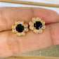 Arete de Chapa de Oro COA1971-1