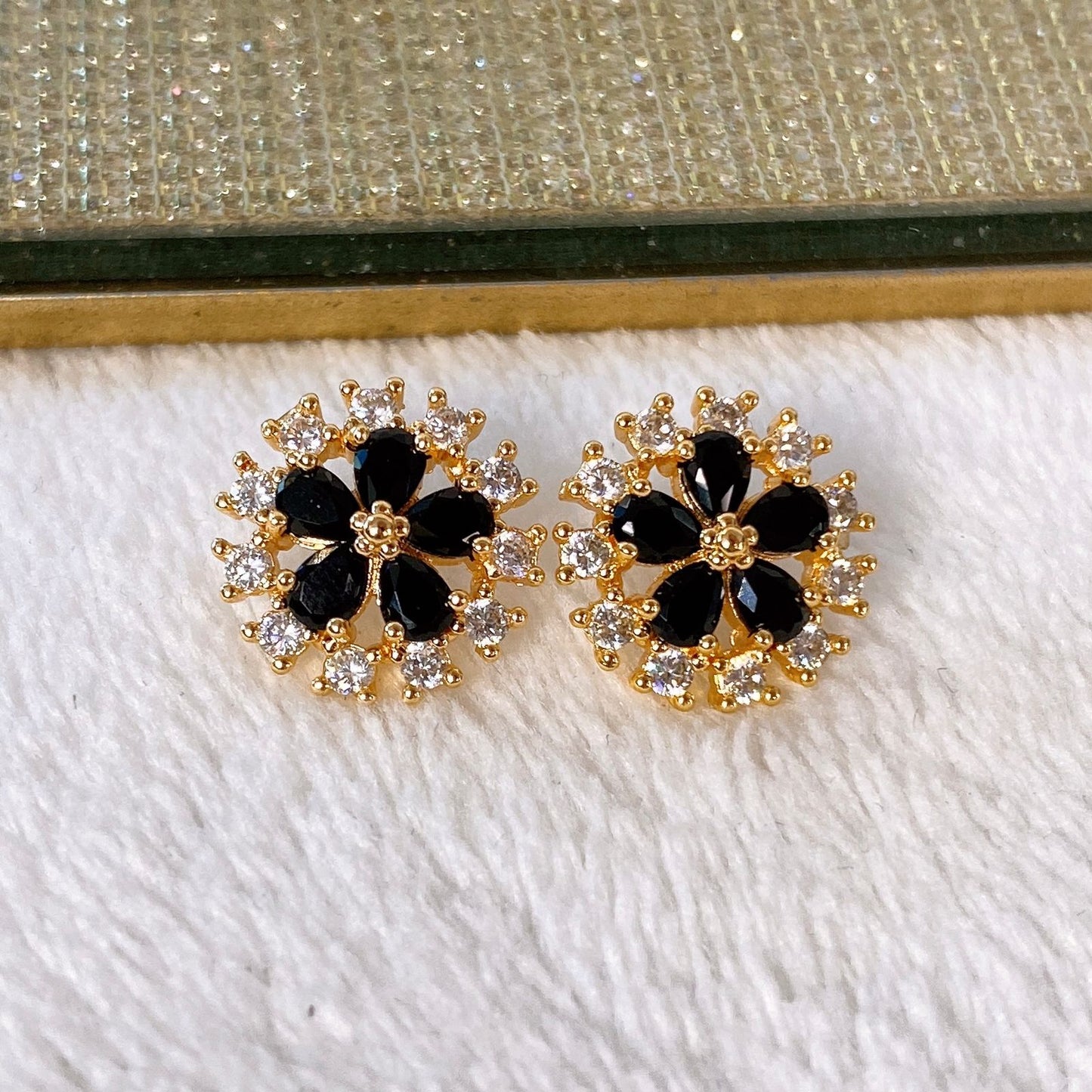 Arete de Chapa de Oro COA1970-1