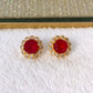 Arete de Chapa de Oro COA1969-3
