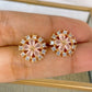 Arete de Chapa de Oro COA1970-3