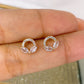 Arete de Chapa de Oro COA1975-1
