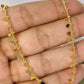 Collar de Chapa de Oro CC2135-1