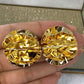 Arete de Chapa de Oro COA1984-1