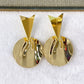 Arete de Chapa de Oro COA1985-1