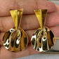Arete de Chapa de Oro COA1985-1
