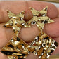 Arete de Chapa de Oro COA1986-1