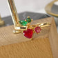 Anillo de Chapa de Oro Ajustable ACO1362-1