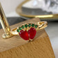 Anillo de Chapa de Oro Ajustable ACO1361-1