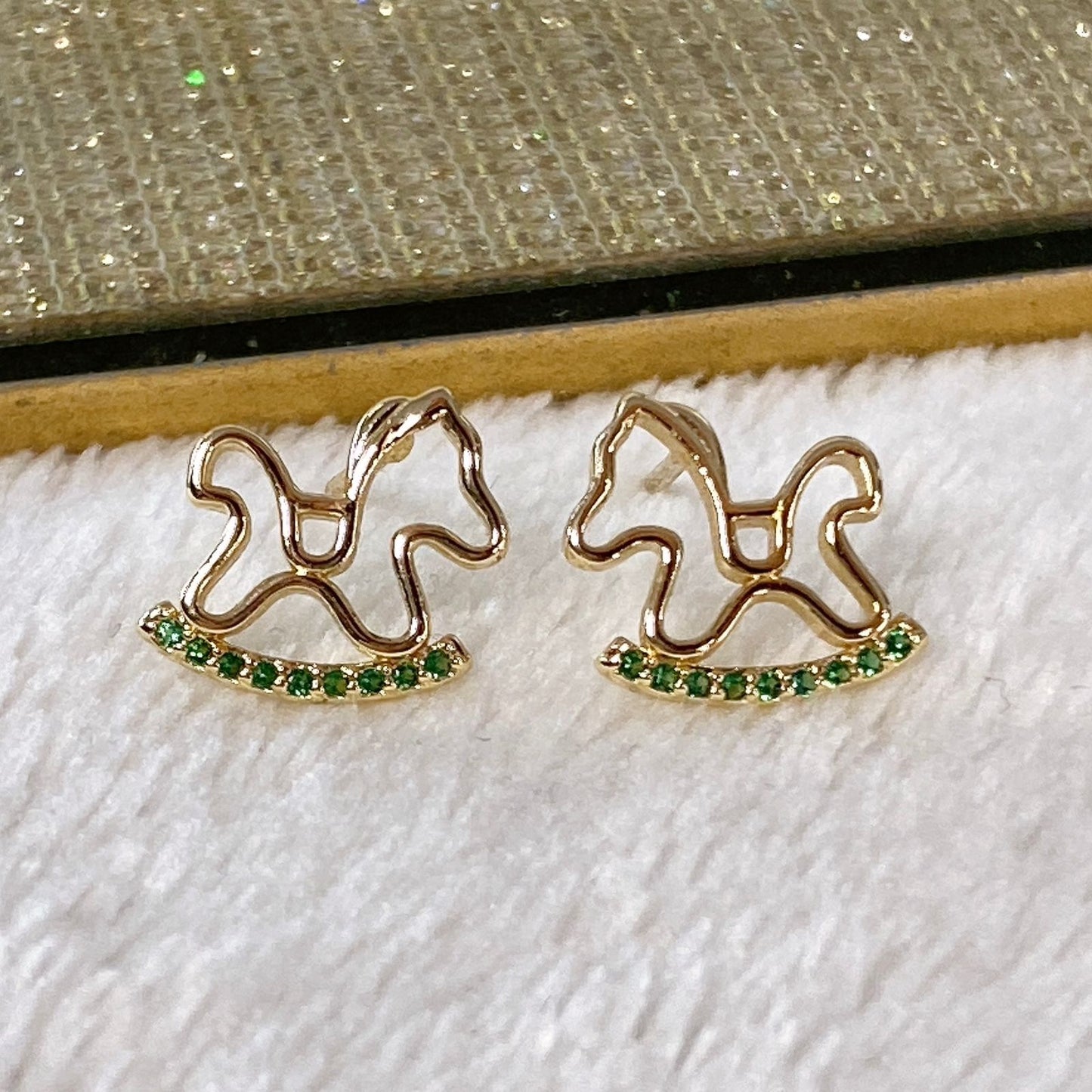 Arete Chapa de Oro COA1993-1