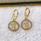 Arete de Chapa de Oro COA1991-2