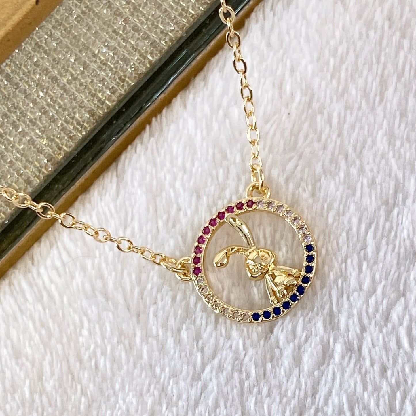 Collar de Chapa de Oro CC2142-3