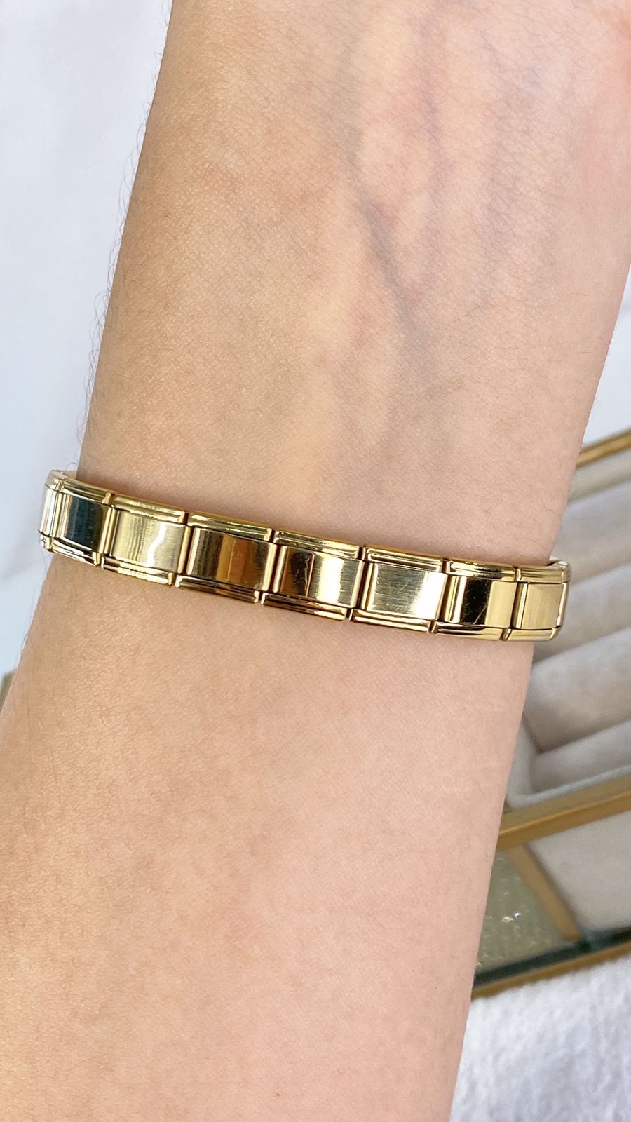 Pulsera Italiana de Acero Inoxidable PAI1011-1