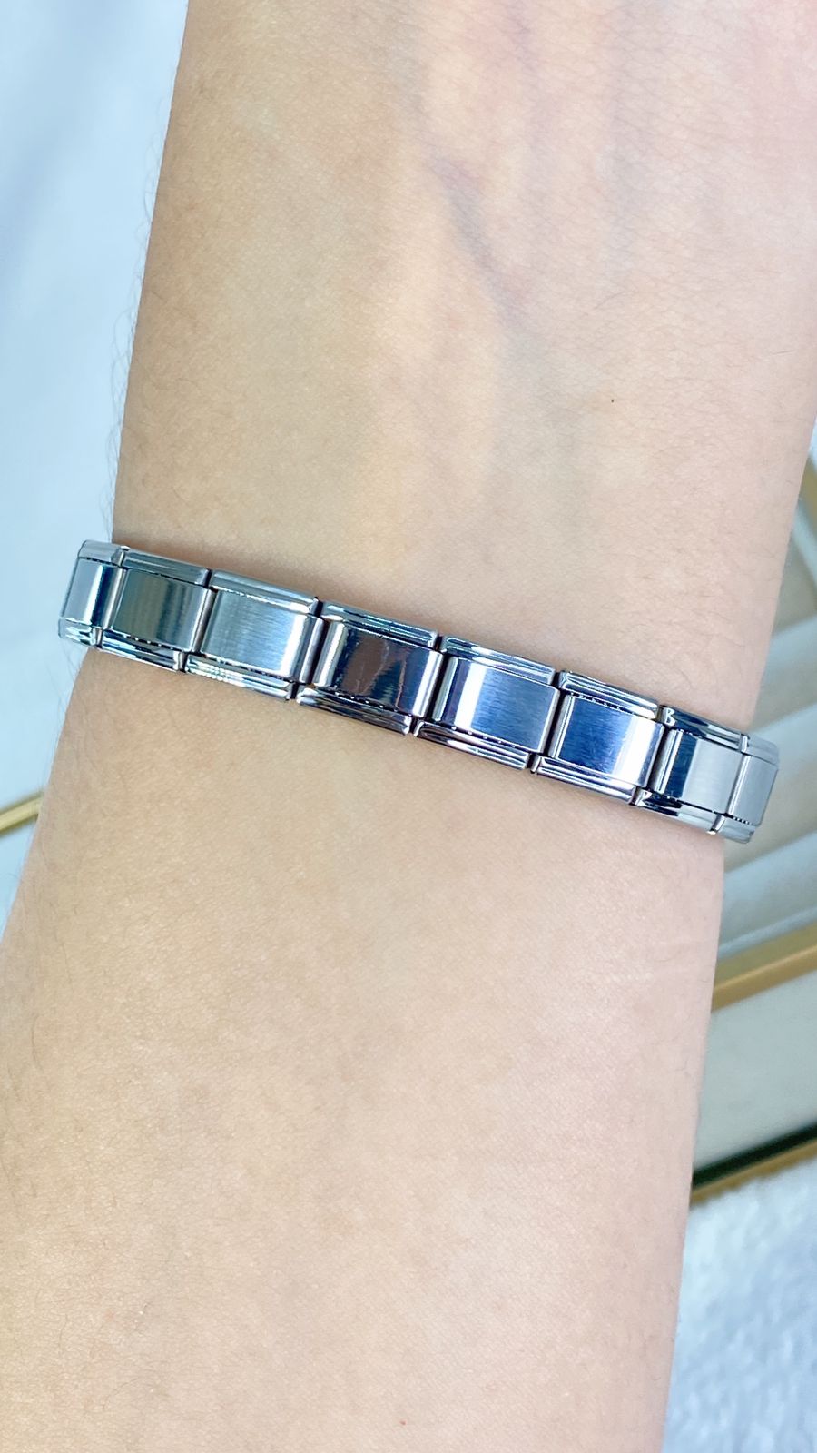 AGOTADO Pulsera Italiana de Acero Inoxidable PAI1091-2