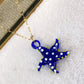 Collar de Acero Inoxidable y Cristal CAI2525-1