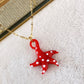 Collar de Acero Inoxidable y Cristal CAI2525-4