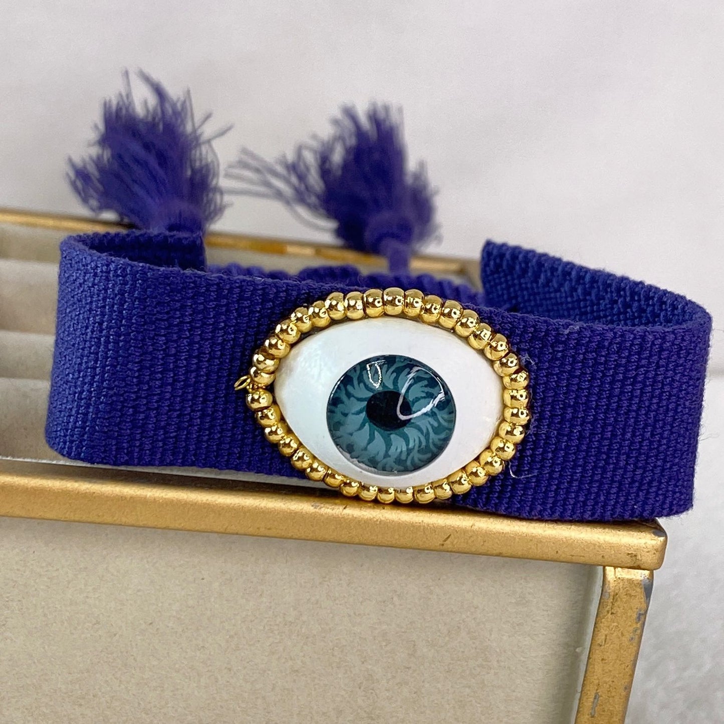 Pulsera de Tele y Chapa de Oro COP1573-3