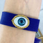 Pulsera de Tele y Chapa de Oro COP1573-3