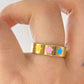Anillo de Acero Inoxidable Talla #8 RAI996-2