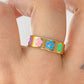 Anillo de Acero Inoxidable Talla #8 RAI996-3