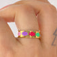 Anillo de Acero Inoxidable Talla #8 RAI996-1