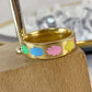 Anillo de Acero Inoxidable Talla #8 RAI996-1