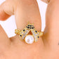 Anillo de Chapa de Oro Ajustable ACO1375-1
