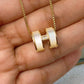 Collar de Chapa de Oro CC2185-1