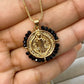 Collar de Chapa de Oro CC2176-3