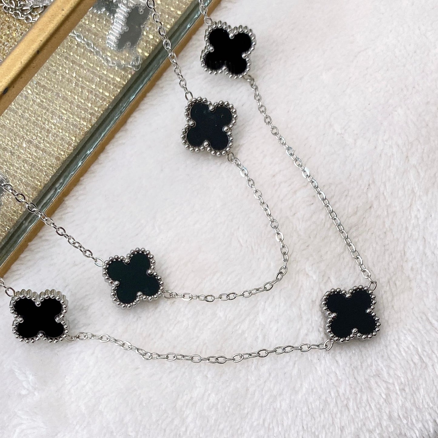 Collar largo de Acero Inoxidable CAI2575-2