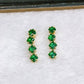 Arete de Chapa de Oro COA2019-3