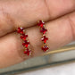 Arete de Chapa de Oro COA2019-4