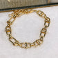Pulsera de Chapa de Oro COP1579-1