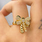 Anillo de Chapa de Oro Ajustable ACO1408-1