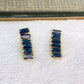 Arete de Chapa de Oro COA2021-6