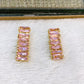 Arete de Chapa de Oro COA2021-3
