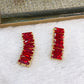 Arete de Chapa de Oro COA2021-4