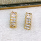 Arete de Chapa de Oro COA2021-1