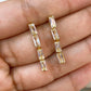 Arete de Chapa de Oro COA2020-1