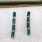 Arete de Chapa de Oro COA2020-5