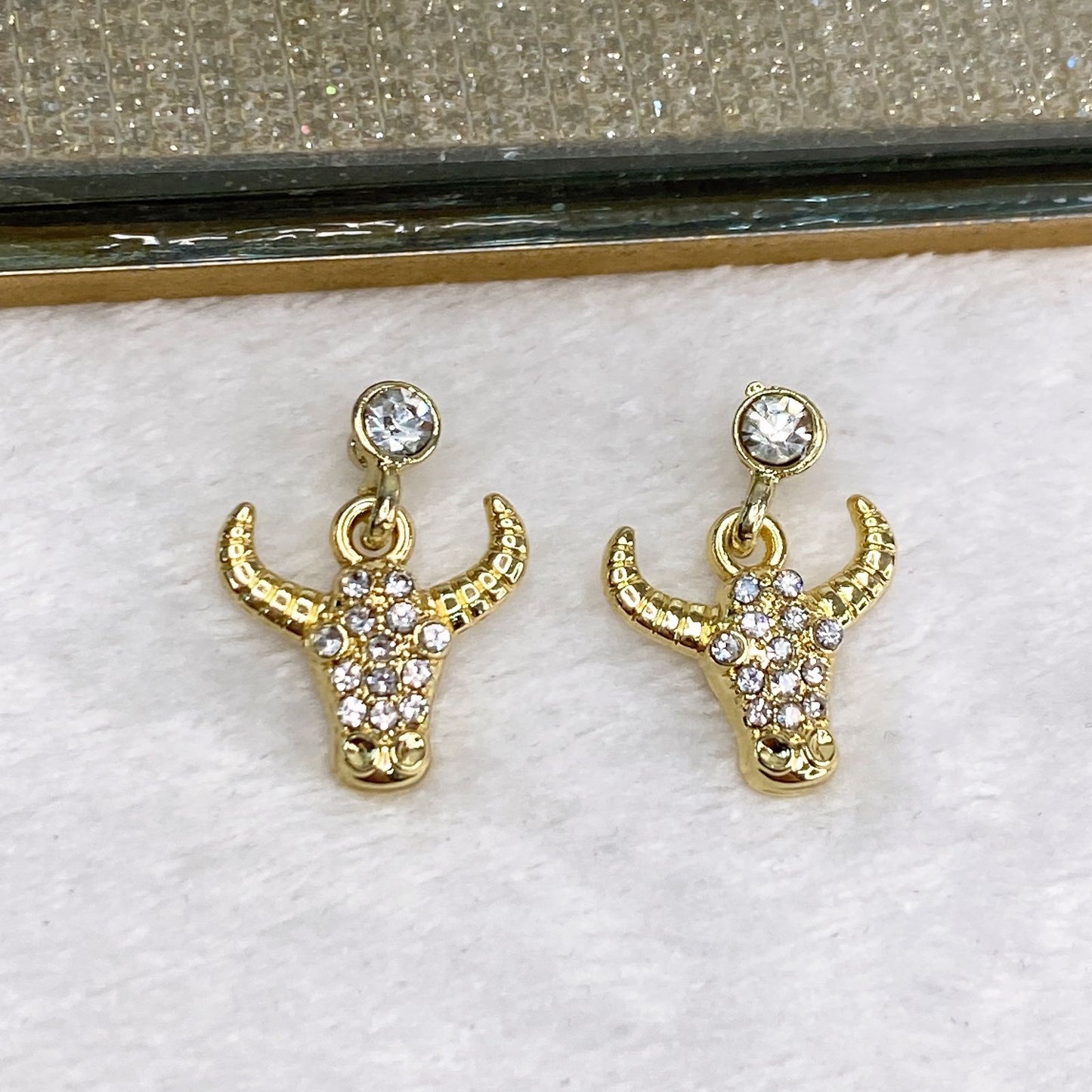 Arete de Chapa de Oro COA2023-1
