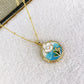 Collar de Chapa de Oro CC2195-1