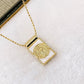 Collar de Chapa de Oro CC2191-1