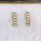 Arete de Chapa de Oro COA2024-6