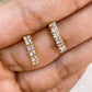Arete de Chapa de Oro COA2024-6